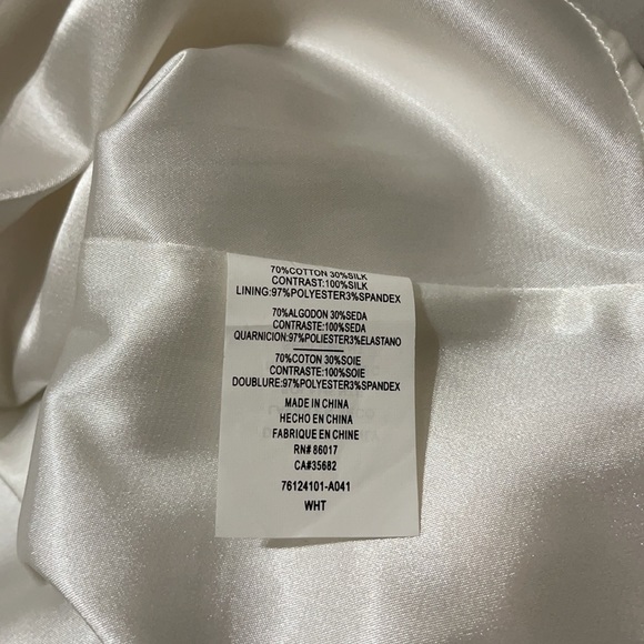 Bebe dress w/silk trim detail NWT - Picture 8 of 13